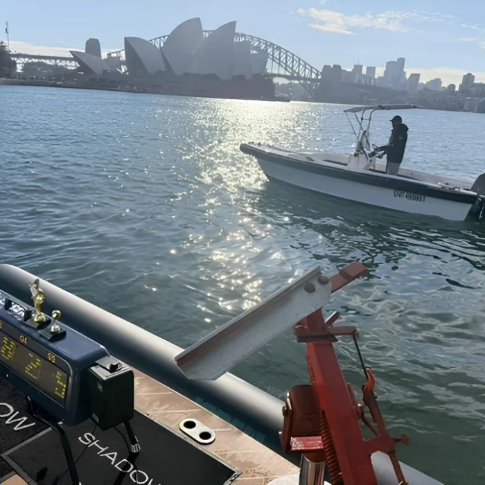 laser-clay-shooting-sydney-harbour-opera-house